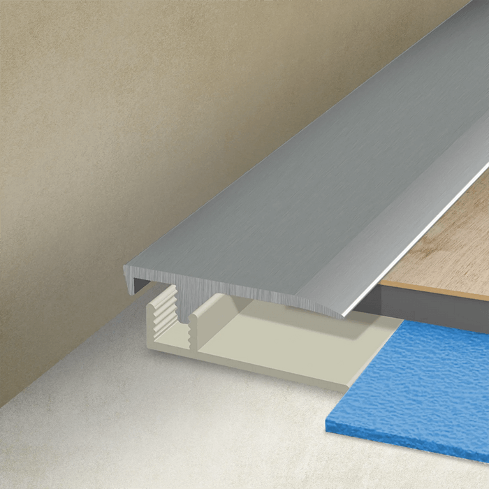 25mm Clever Click End Profile Silver 2m image